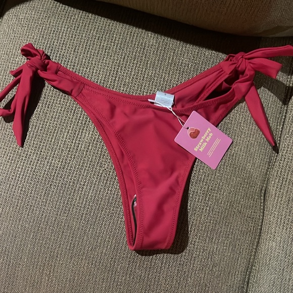 Strawberry Milk Mob Cherry Bikini Bottoms - Picture 4 of 4